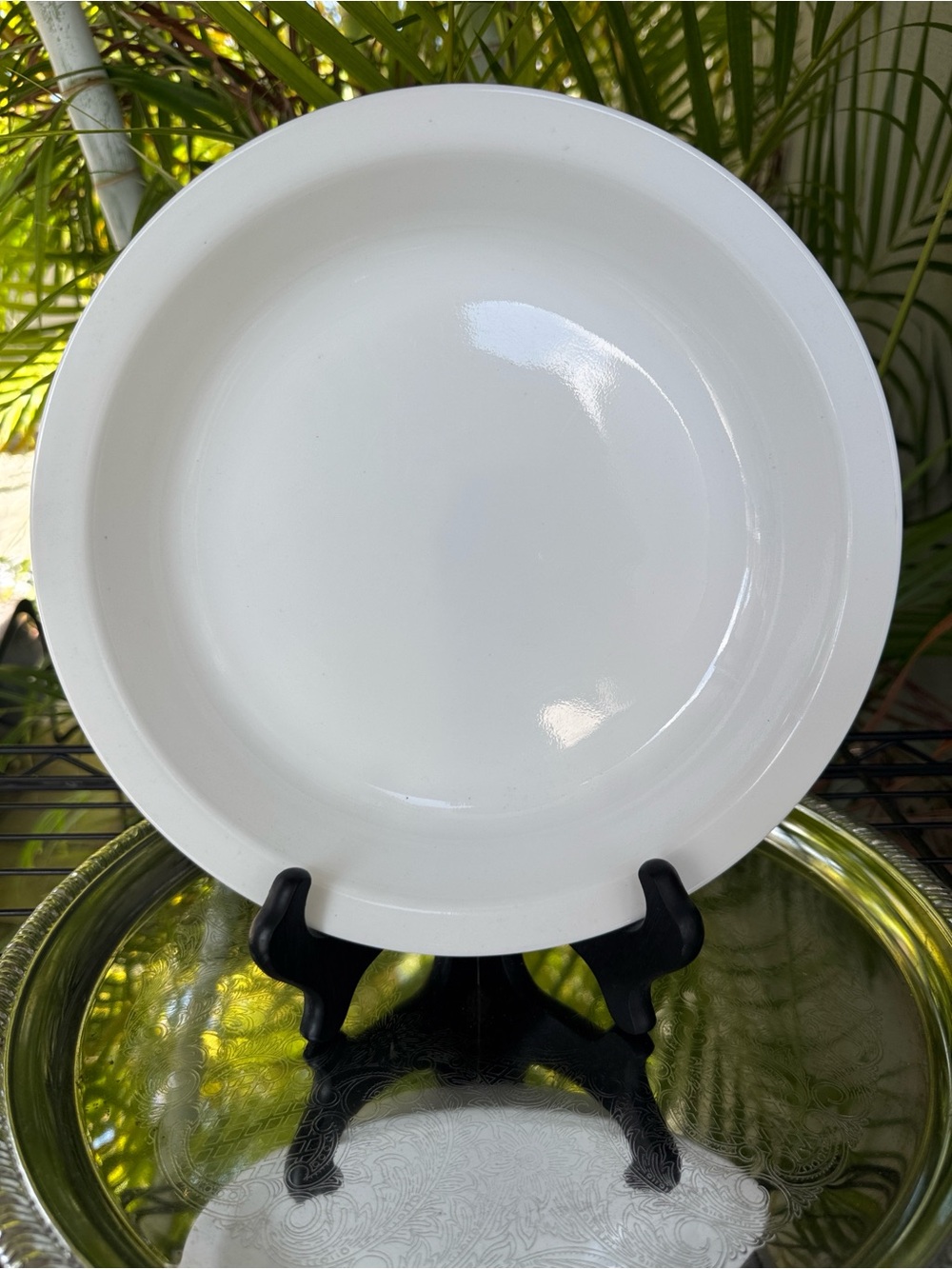 Corelle WINTER FROST WHITE 10.25" PIE PLATE Multi Dish Flat Rim